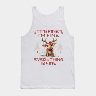 It's Fine, I'm Fine, Everything is Fine Tank Top